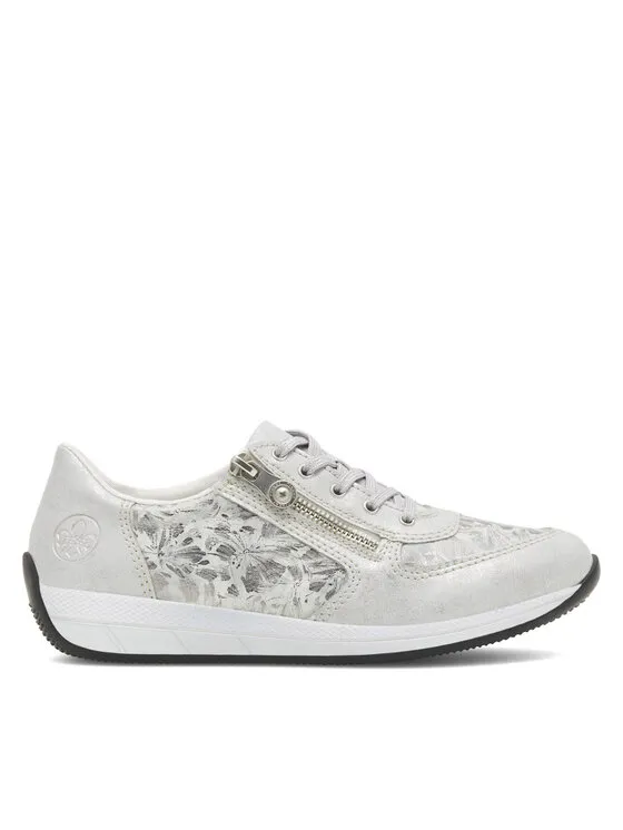 Halbschuhe · Silberfarben