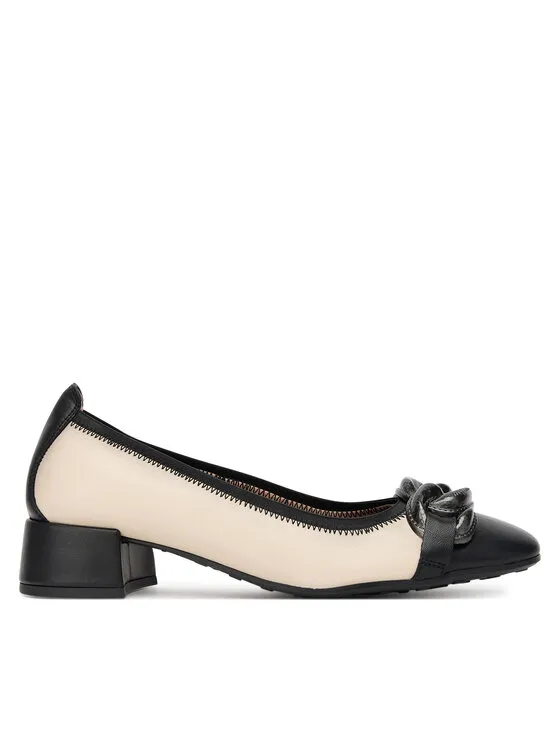 Halbschuhe · Weiß · 3.5 cm