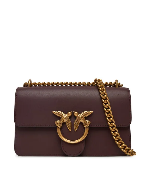 Handtasche · Dunkelrot