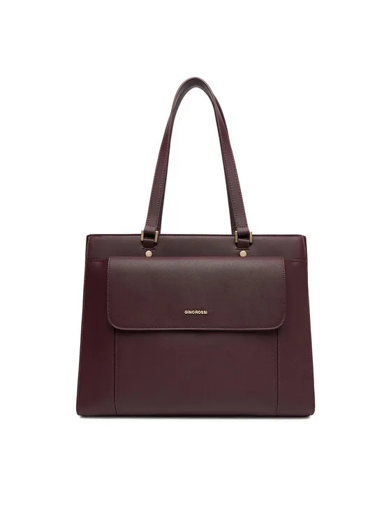 Handtasche · Dunkelrot