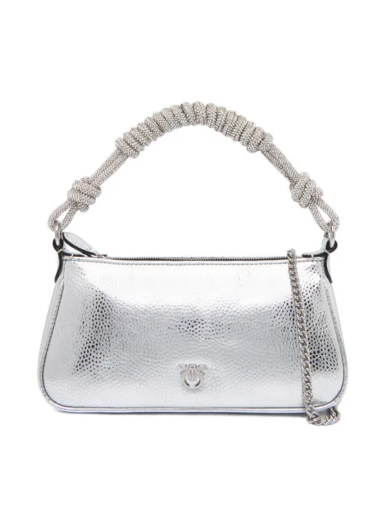 Handtasche · Silberfarben