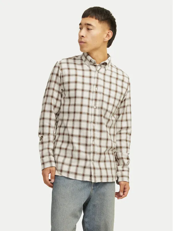 Hemd · Beige · Regular Fit