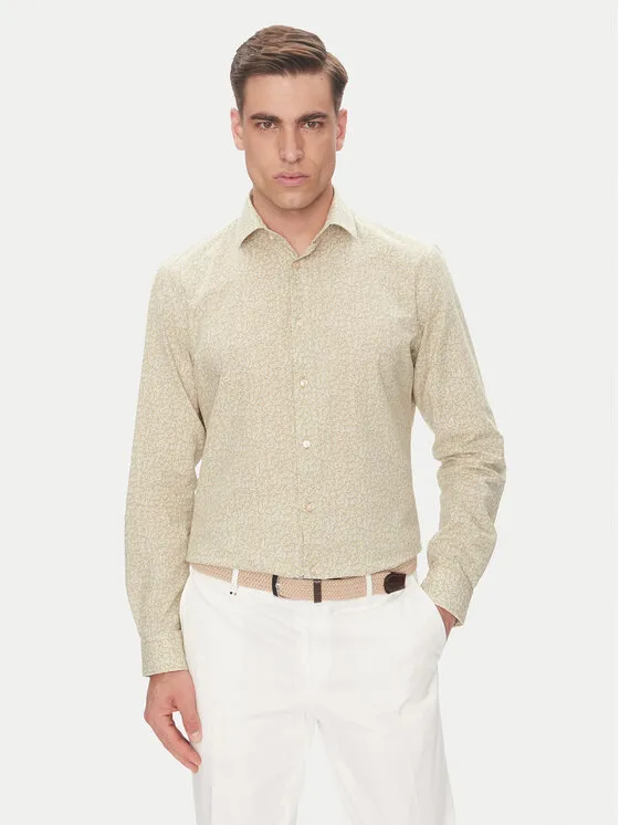 Hemd · Beige · Regular Fit