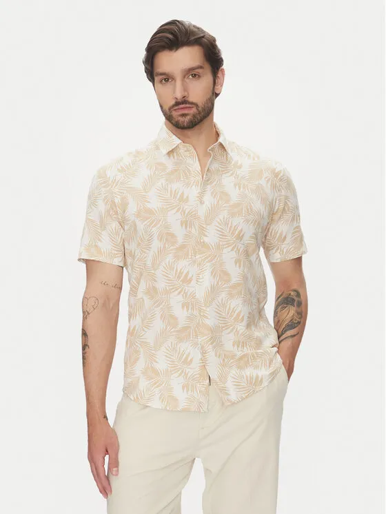 Hemd · Beige · Regular Fit