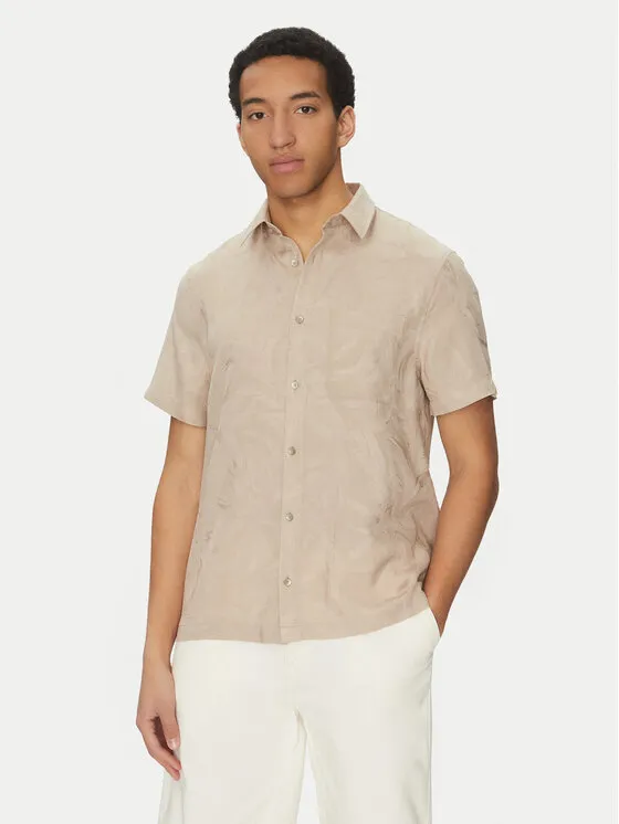 Hemd · Beige · Regular Fit