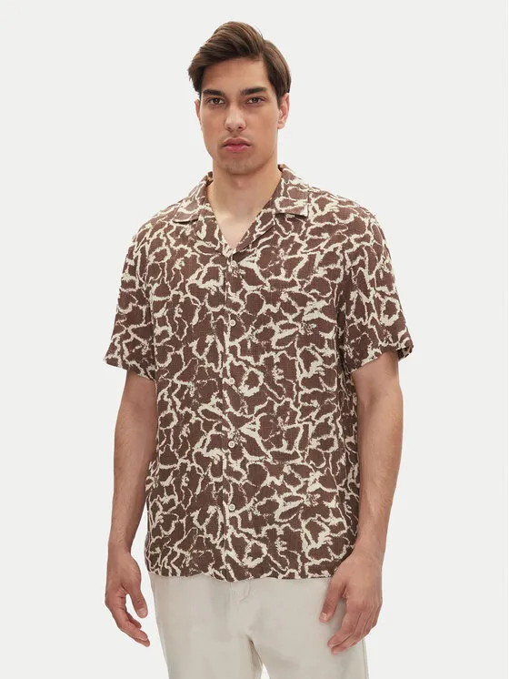 Hemd · Braun · Relaxed Fit