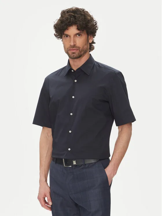 Hemd · Dunkelblau · Regular Fit