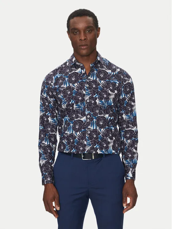 Hemd · Dunkelblau · Regular Fit