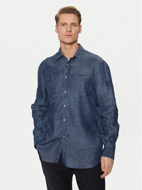 Hemd · Dunkelblau · Regular Fit