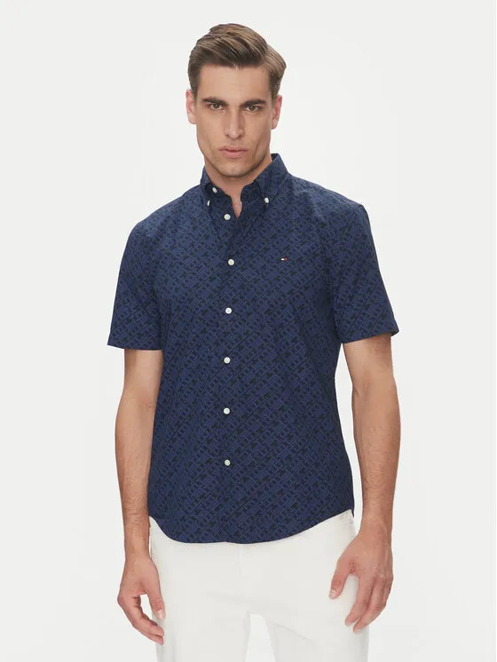 Hemd · Dunkelblau · Regular Fit