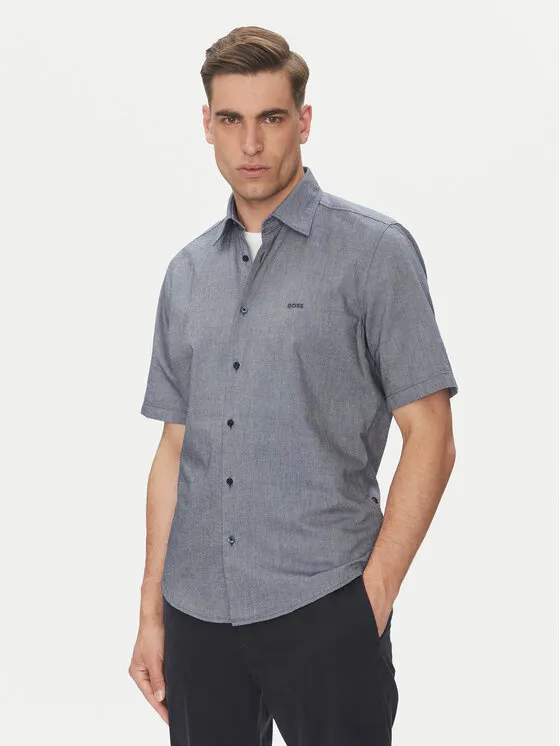 Hemd · Dunkelblau · Regular Fit