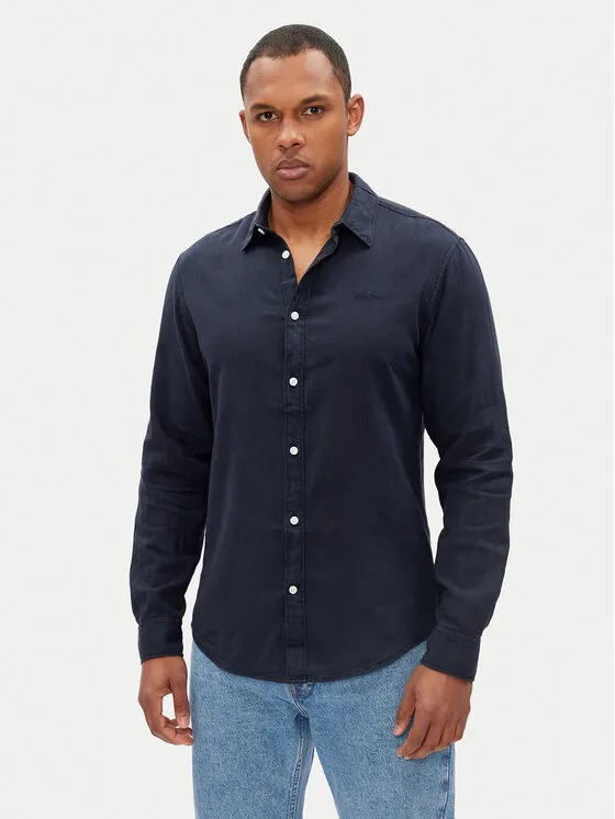 Hemd · Dunkelblau · Regular Fit