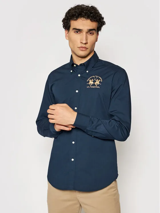 Hemd · Dunkelblau · Regular Fit