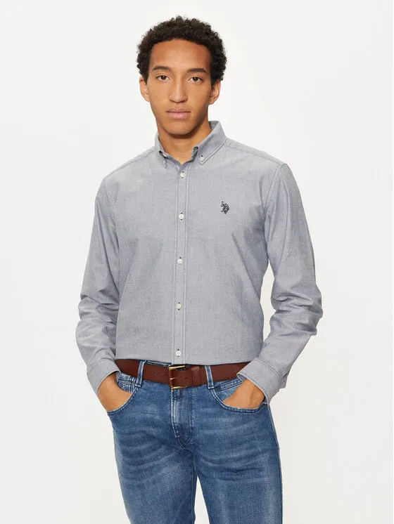 Hemd · Dunkelblau · Regular Fit