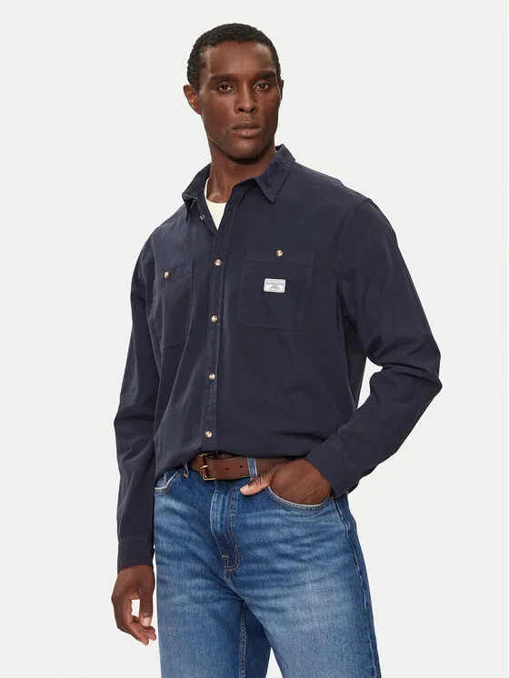 Hemd · Dunkelblau · Regular Fit