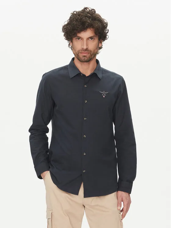 Hemd · Dunkelblau · Regular Fit