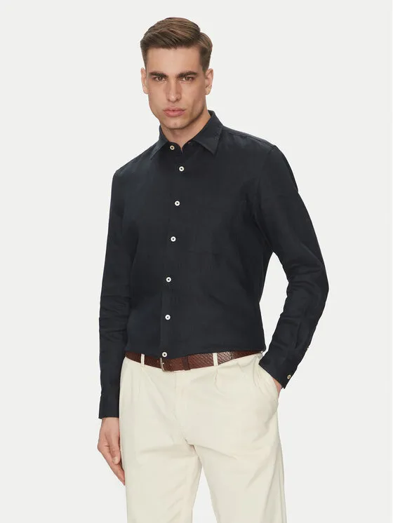 Hemd · Dunkelblau · Regular Fit