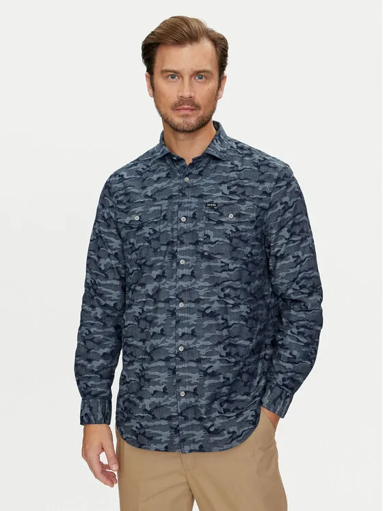 Hemd · Dunkelblau · Regular Fit