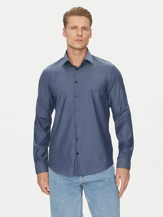 Hemd · Dunkelblau · Regular Fit