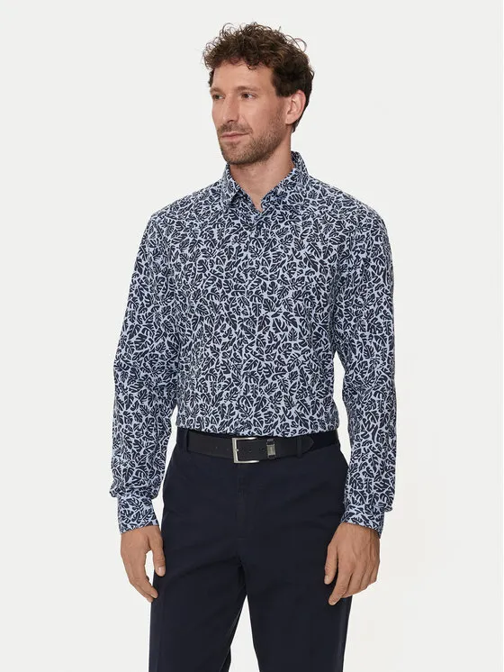 Hemd · Dunkelblau · Regular Fit