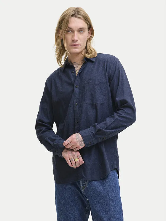 Hemd · Dunkelblau · Regular Fit