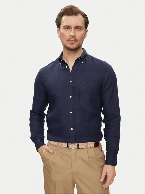 Hemd · Dunkelblau · Regular Fit