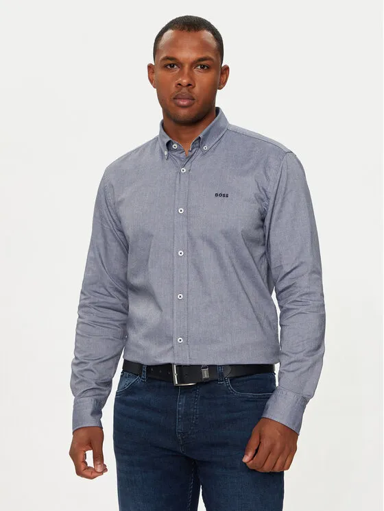 Hemd · Dunkelblau · Regular Fit