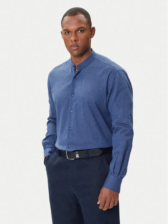 Hemd · Dunkelblau · Regular Fit