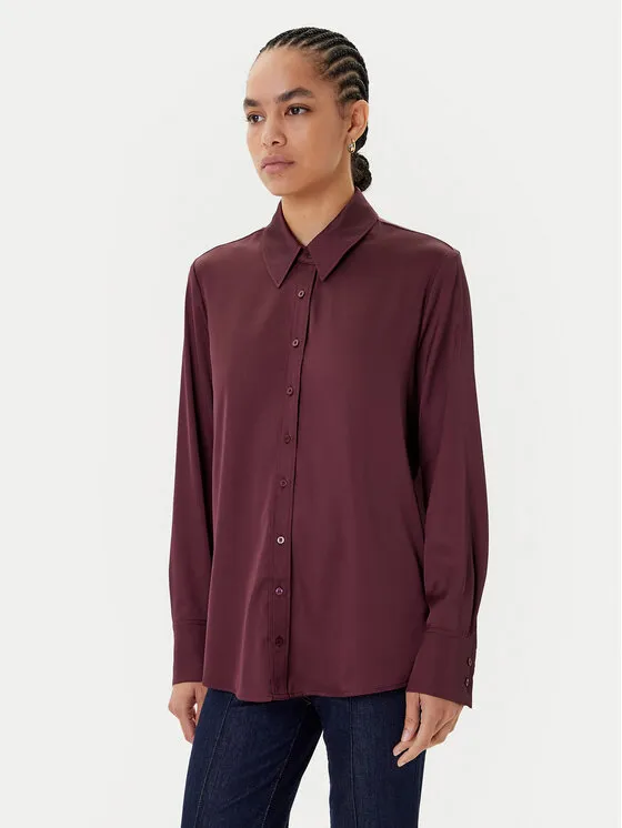 Hemd · Dunkelrot