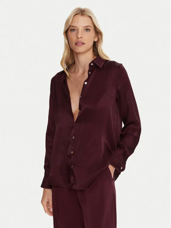 Hemd · Dunkelrot