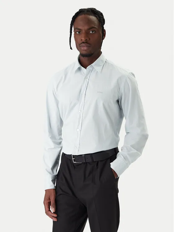 Hemd · Grau · Regular Fit