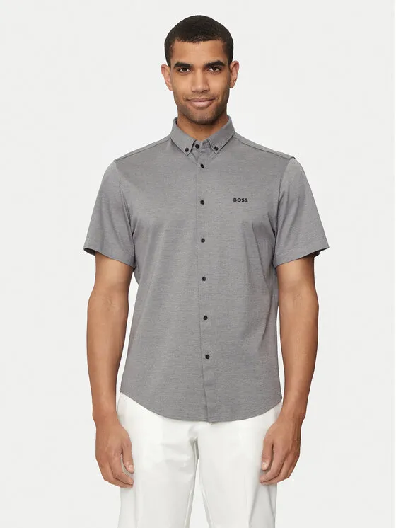 Hemd · Grau · Regular Fit