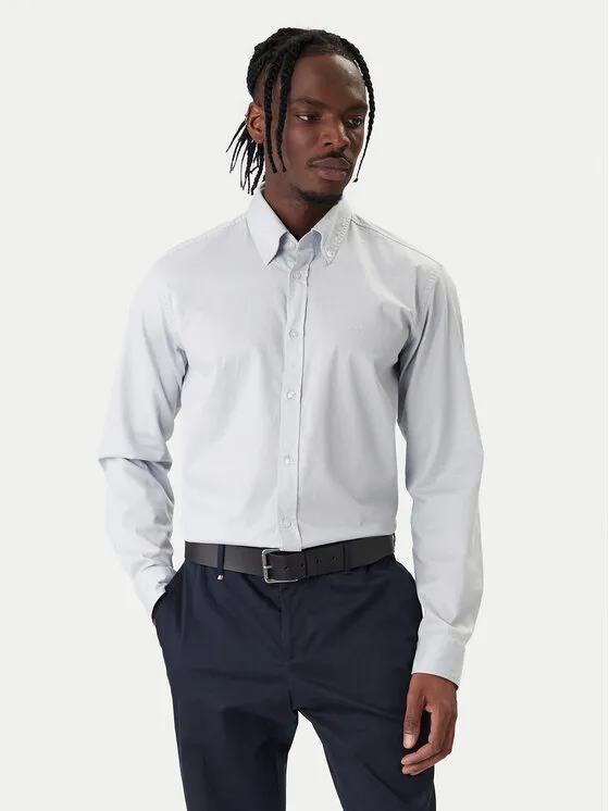 Hemd · Grau · Regular Fit