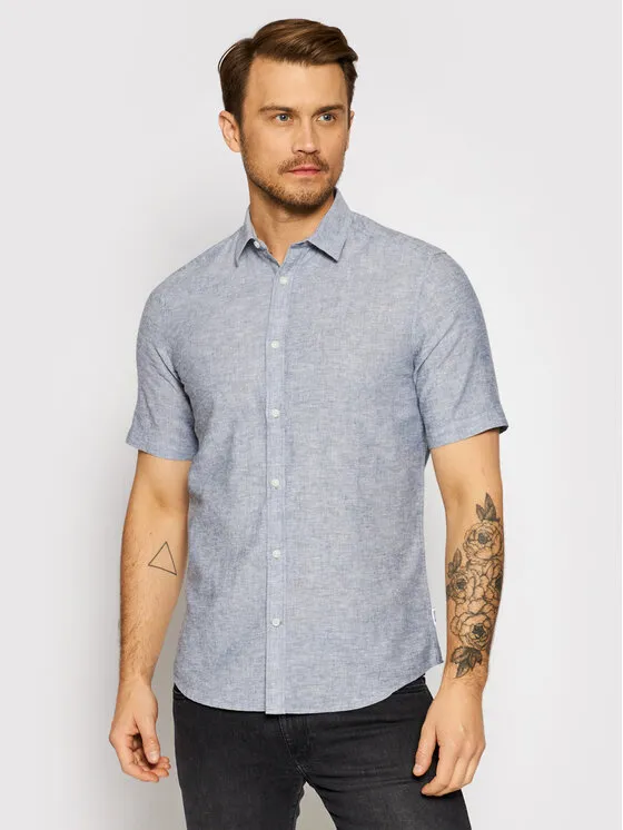 Hemd · Grau · Slim Fit