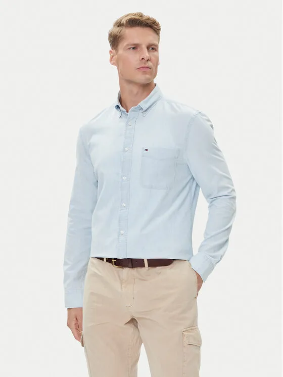 Hemd · Himmelblau · Regular Fit