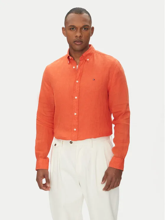 Hemd · Orange · Regular Fit