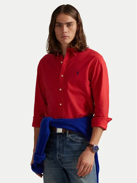 Hemd · Rot · Slim Fit