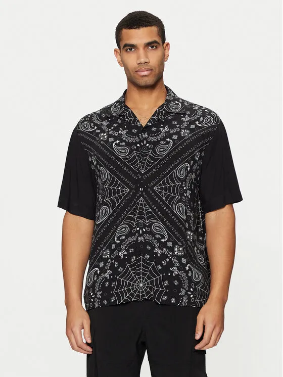 Hemd · Schwarz · Oversize