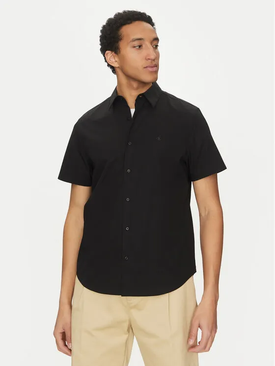 Hemd · Schwarz · Regular Fit