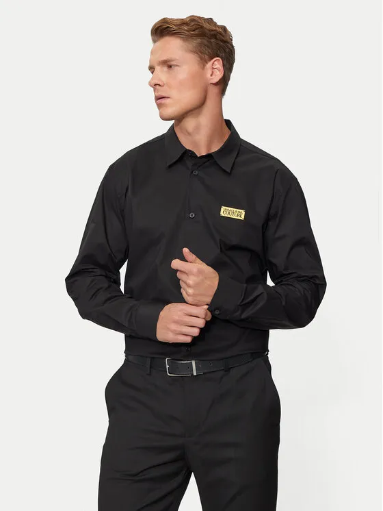 Hemd · Schwarz · Regular Fit