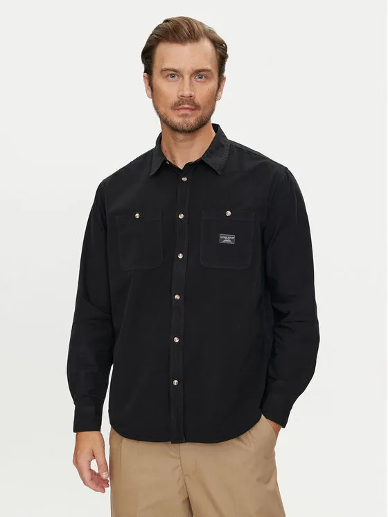 Hemd · Schwarz · Regular Fit