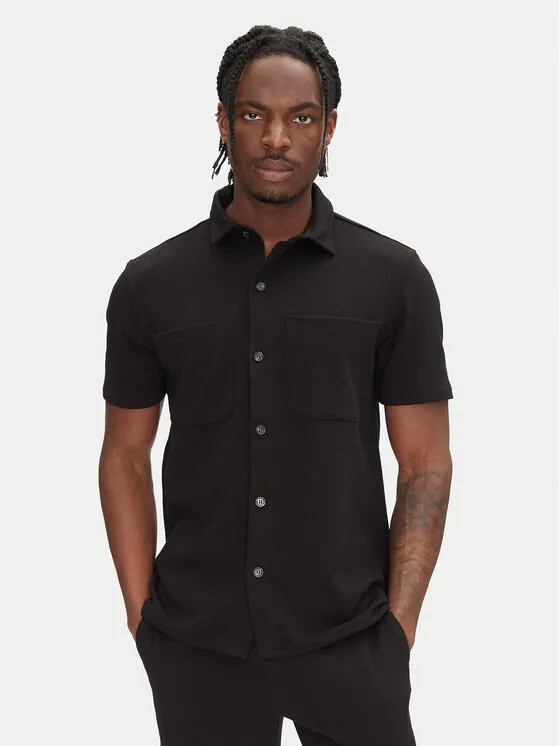 Hemd · Schwarz · Regular Fit