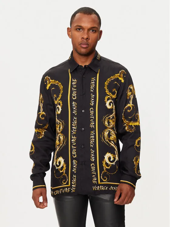 Hemd · Schwarz · Regular Fit