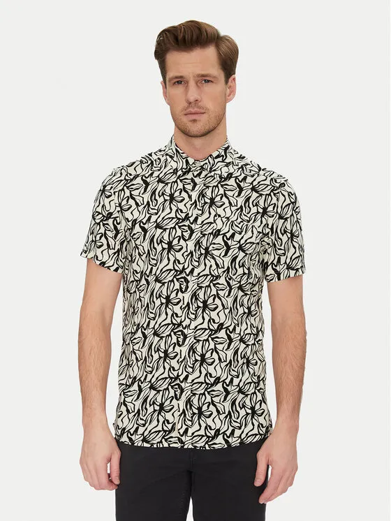 Hemd · Schwarz · Regular Fit