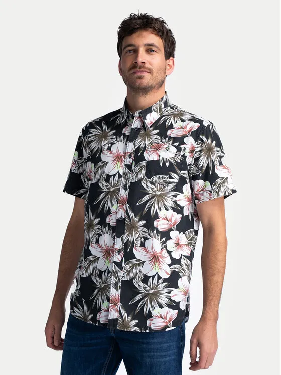 Hemd · Schwarz · Regular Fit