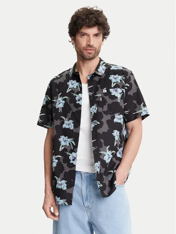 Hemd · Schwarz · Regular Fit