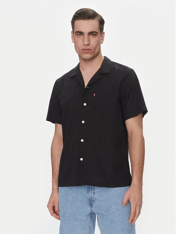 Hemd · Schwarz · Regular Fit