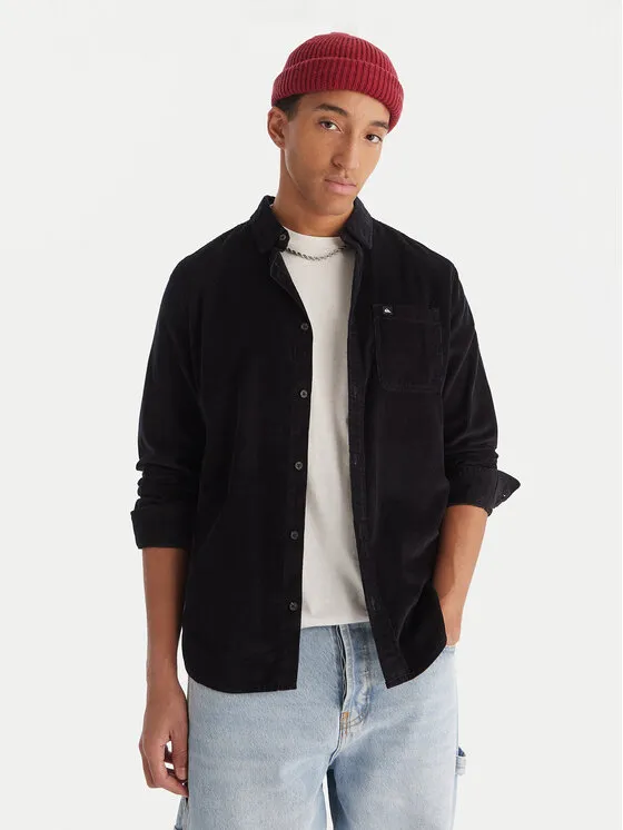 Hemd · Schwarz · Regular Fit