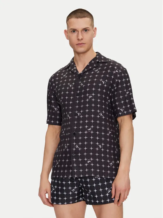 Hemd · Schwarz · Regular Fit