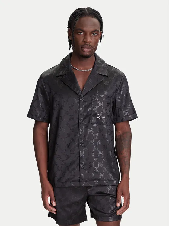 Hemd · Schwarz · Regular Fit